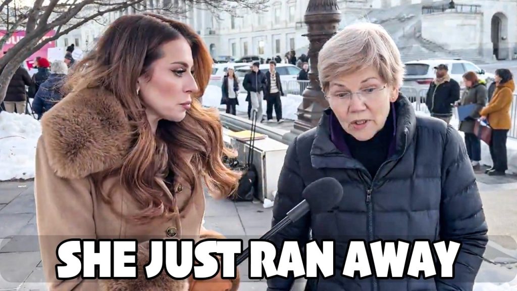 Reporter CAUGHT Elizabeth Warren OFF GUARD With One Question