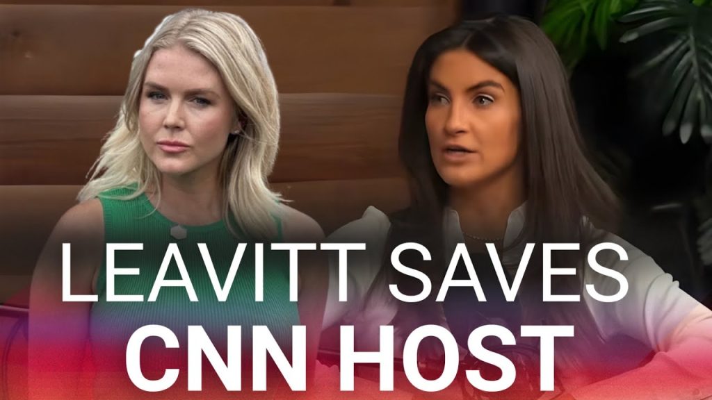 CNN’s Kaitlan Collins admits Karoline Leavitt saved her in Saudi Arabia