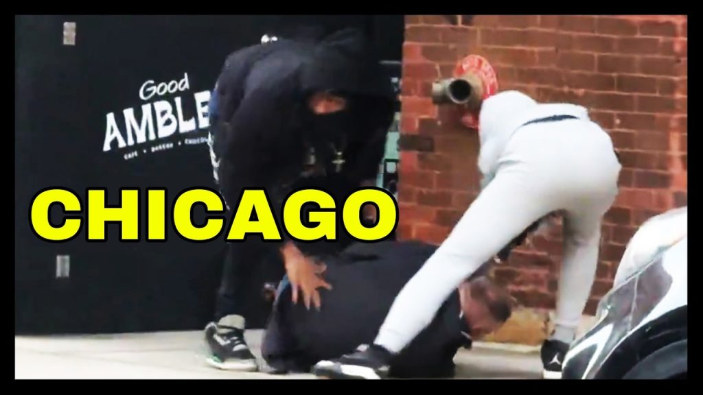 Wild Viral Video Shows Daylight Robbery In Chicago