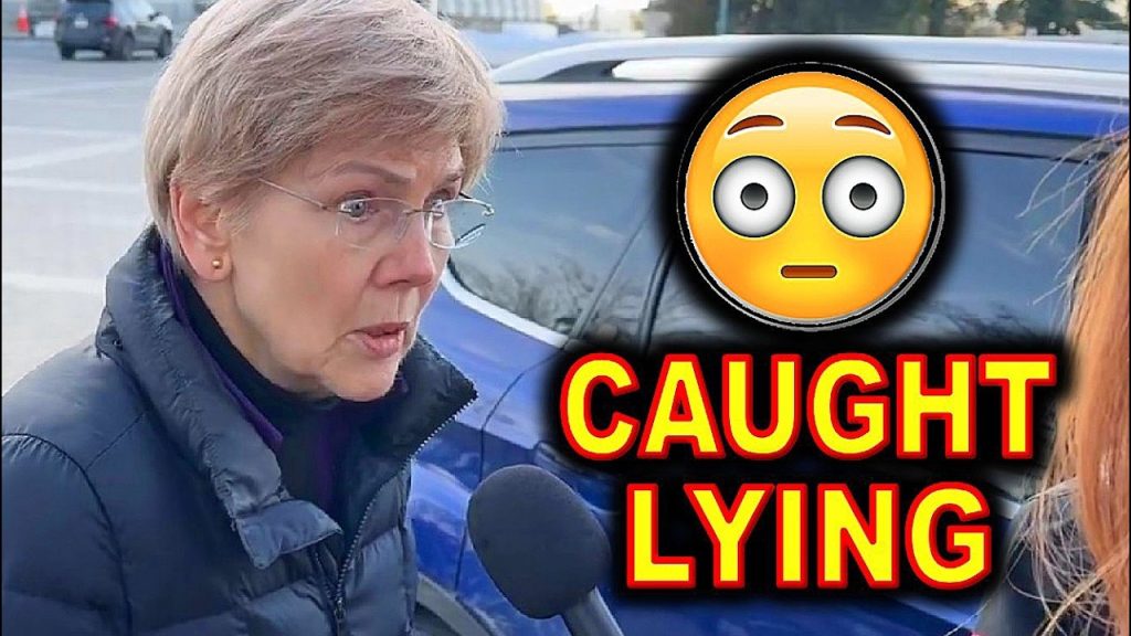Elizabeth Warren AMBUSHED by TOUGH Question and LIES Like a RUG…..
