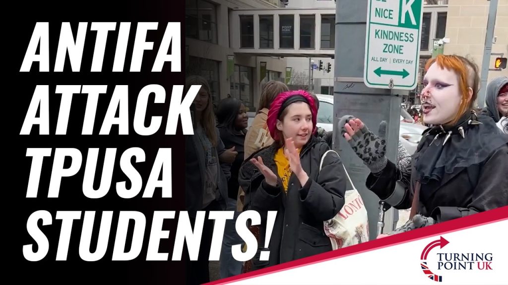 ANTIFA Attack TPUSA Students In Pittsburgh!