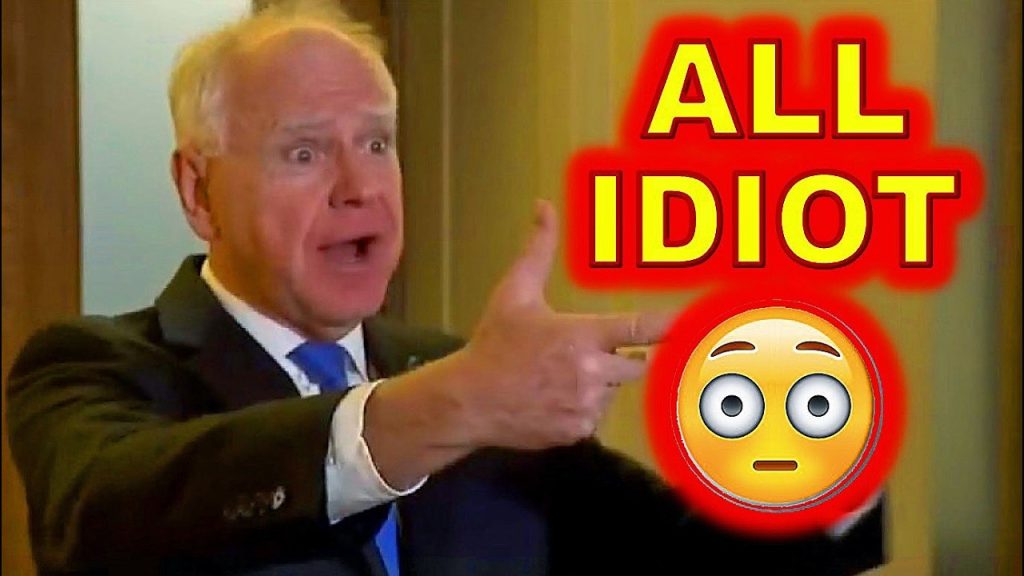 Tim Walz BLINDSIDED by TOUGH Questions and FALLS APART…..