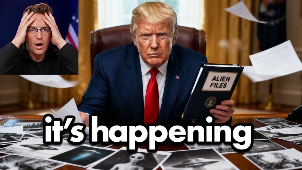 BREAKING: Trump Releases All Classified UFO & Alien Files…