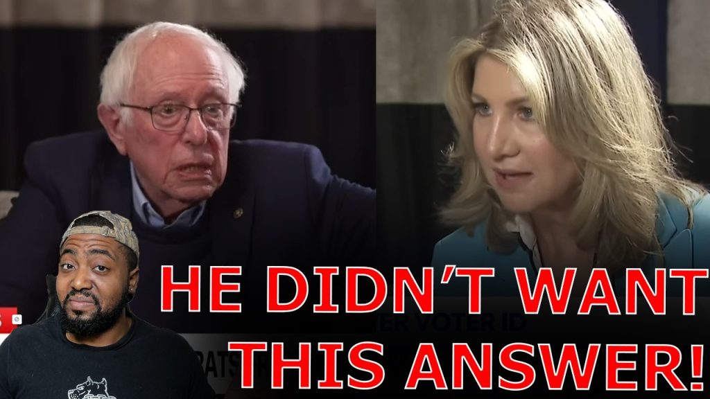 Bernie Sanders FREAKS After Getting Reality Check From Reporter On Voter ID