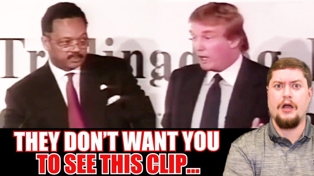 Resurfaced video of Trump & Jesse Jackson has Democrats LOSING THEIR MINDS