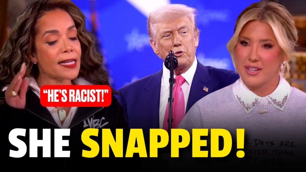 The View Cuts to Commercial as Savannah Chrisley DEFENDS Trump LIVE on Air!