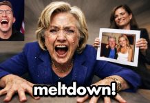 Hillary BREAKS into Unhinged, SCREAMING Meltdown Over Naughty Bill Pics…