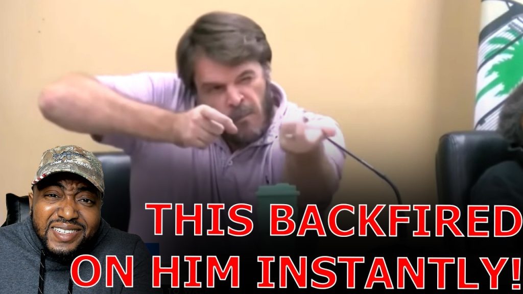 Audience SHOCKED After White Liberal DROPS N WORD in UNHINGED Anti-Trump Rant Against ICE