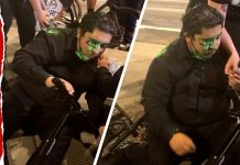 Stunned Protester Shot in Eye by Less Lethal Round in Los Angeles