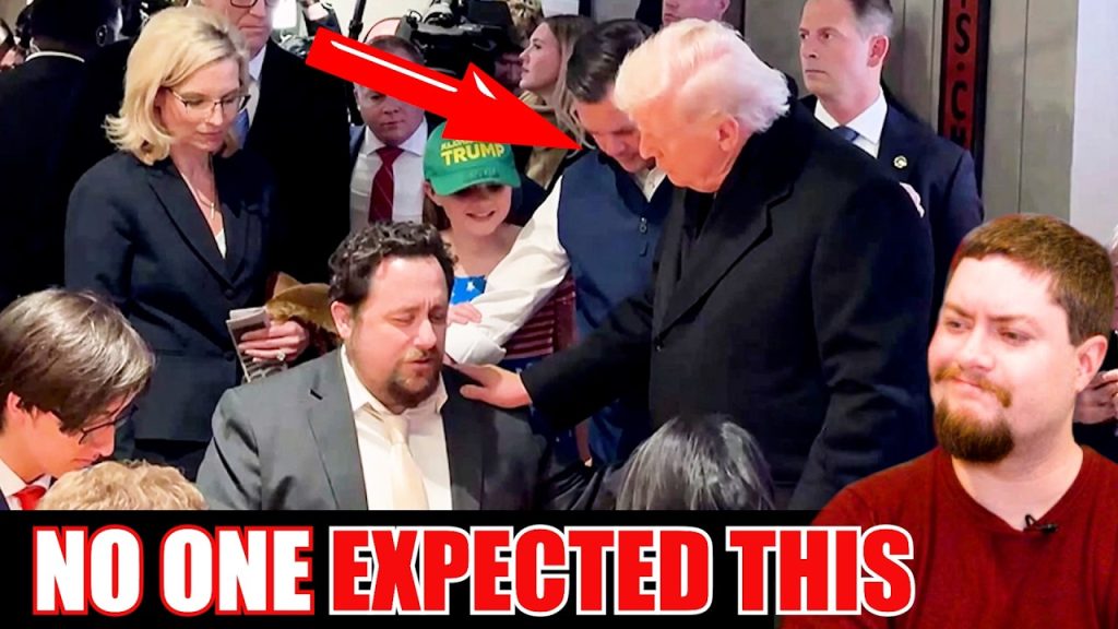Man catches Trump off guard, what happens next is unbelievable