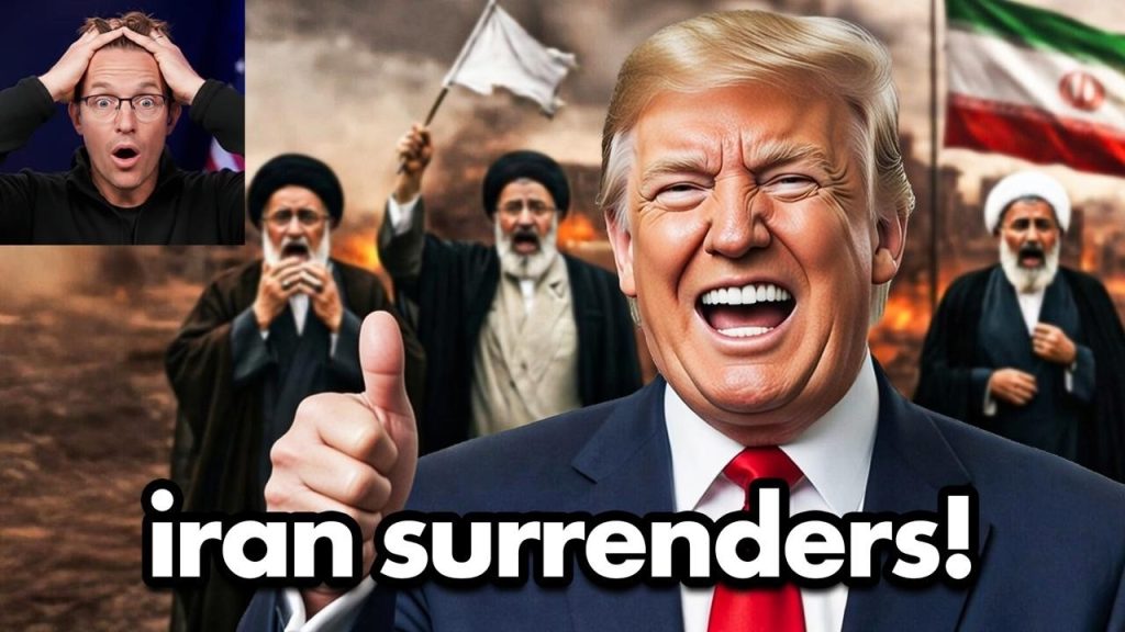 🚨 Trump Shocks World: ‘Iran Has Surrendered’