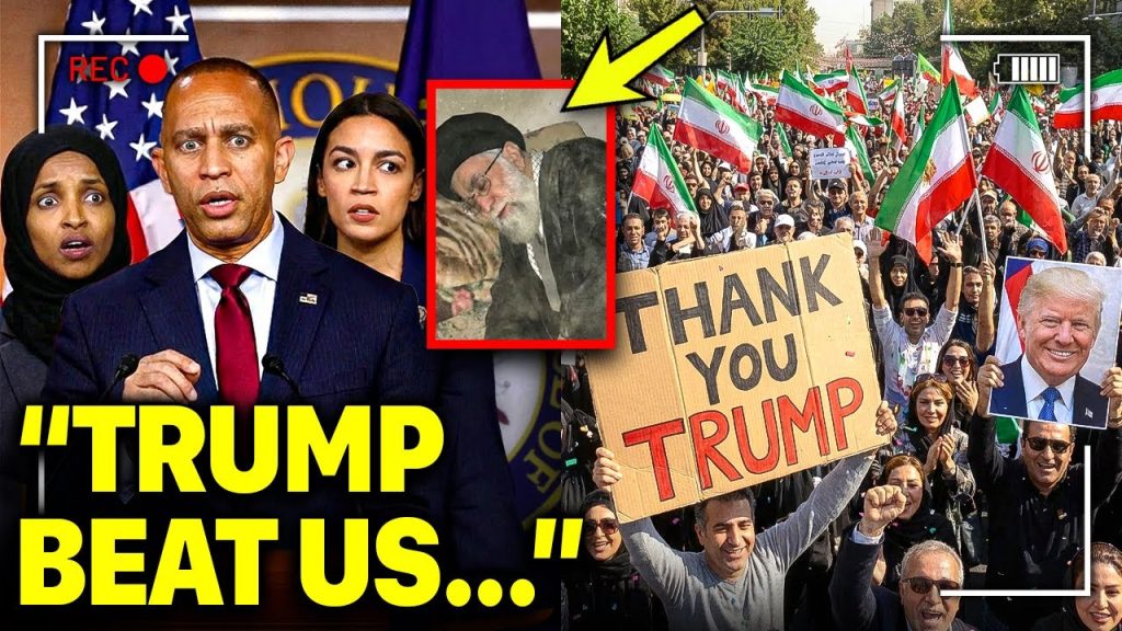 Dems HUMILIATED as MILLIONS of Iranians REVOLT & Side With Trump!!!