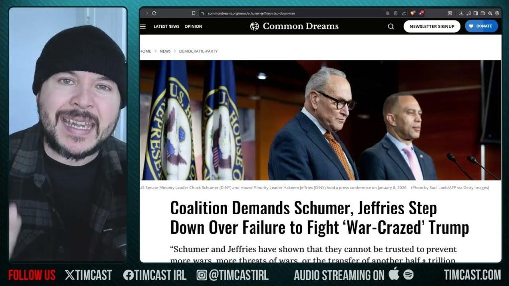 Democrats Call On Schumer & Jeffries TO RESIGN Amid Iran War