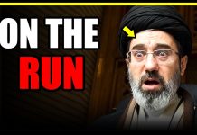 He FLED the COUNTRY.