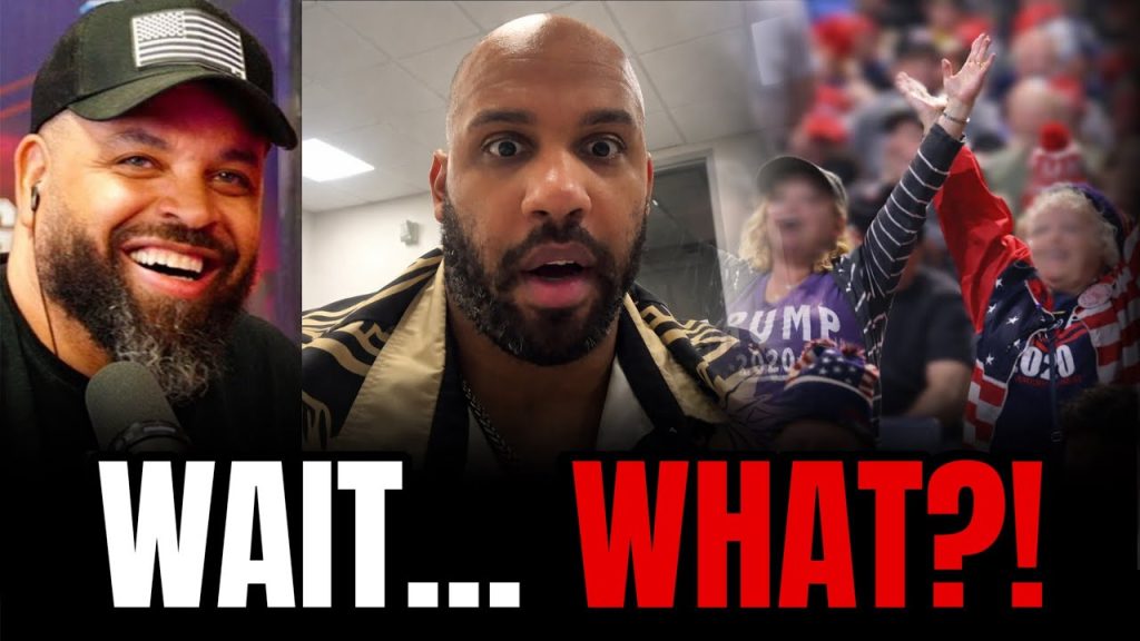 Black Guy Walked Into a Trump Rally… What Happened Next Was Unreal!