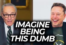 Chuck Schumer Makes Himself Look Stupid by Pushing Elon Musk Conspiracy to Press