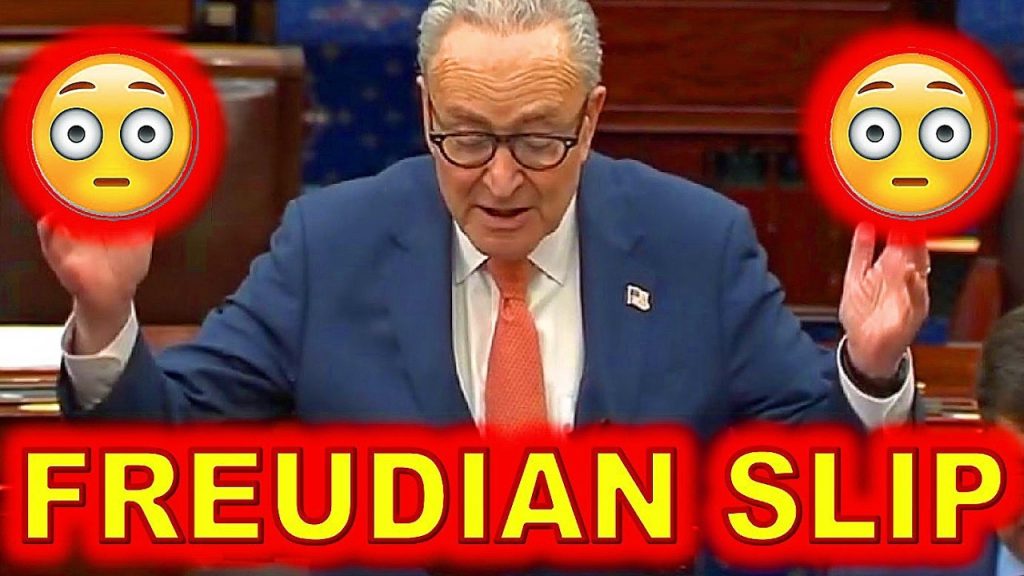 Chuck Schumer Makes WILD GAFFE on the Senate Floor Yesterday….