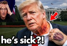 Internet in SHOCK at ‘Bloody’ Trump Neck…
