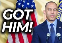 Watch Hakeem Jeffries’s Face When His Hypocrisy Is Exposed on Camera