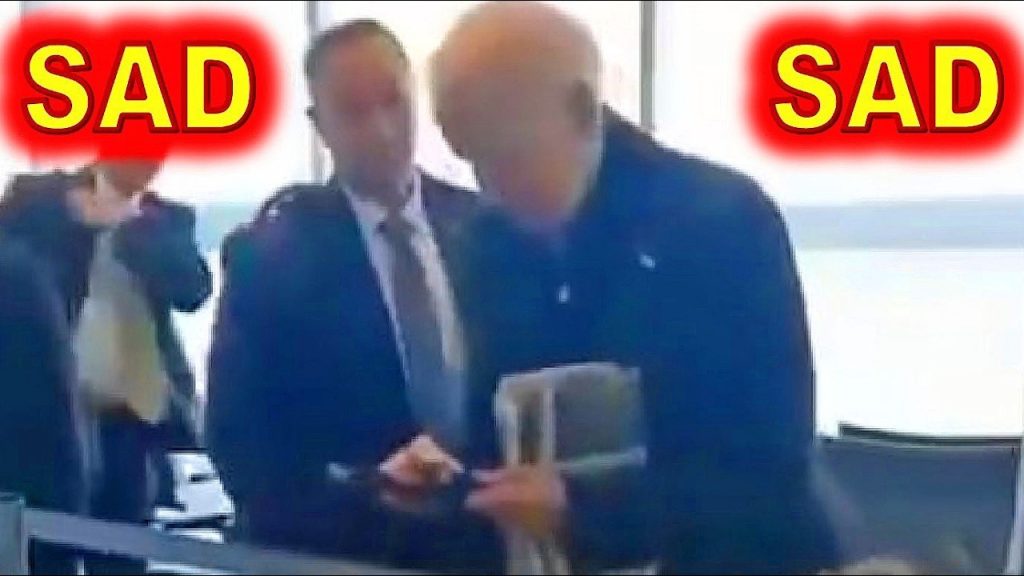 Joe Biden STARES BLANKLY at Phone in SC Until HELP Arrived…