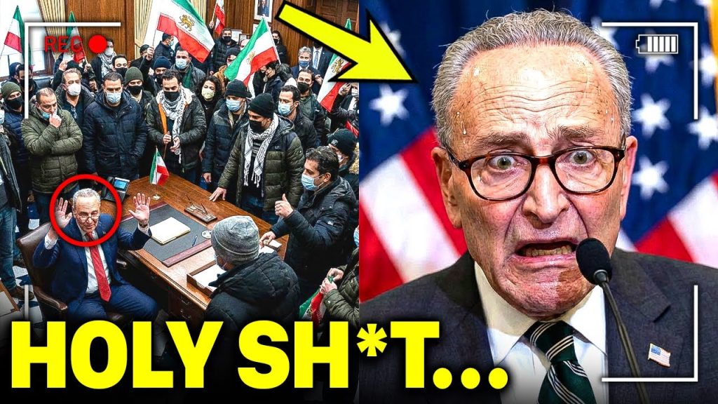 Pro-Iran Leftist MOB INVADES Chuck Schumer’s Office as Democrat Party COLLAPSES