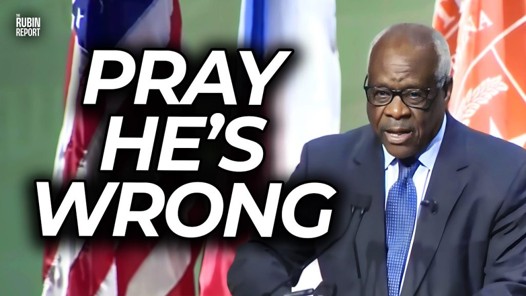Clarence Thomas Makes Crowd Go Quiet w/ This Chilling Warning