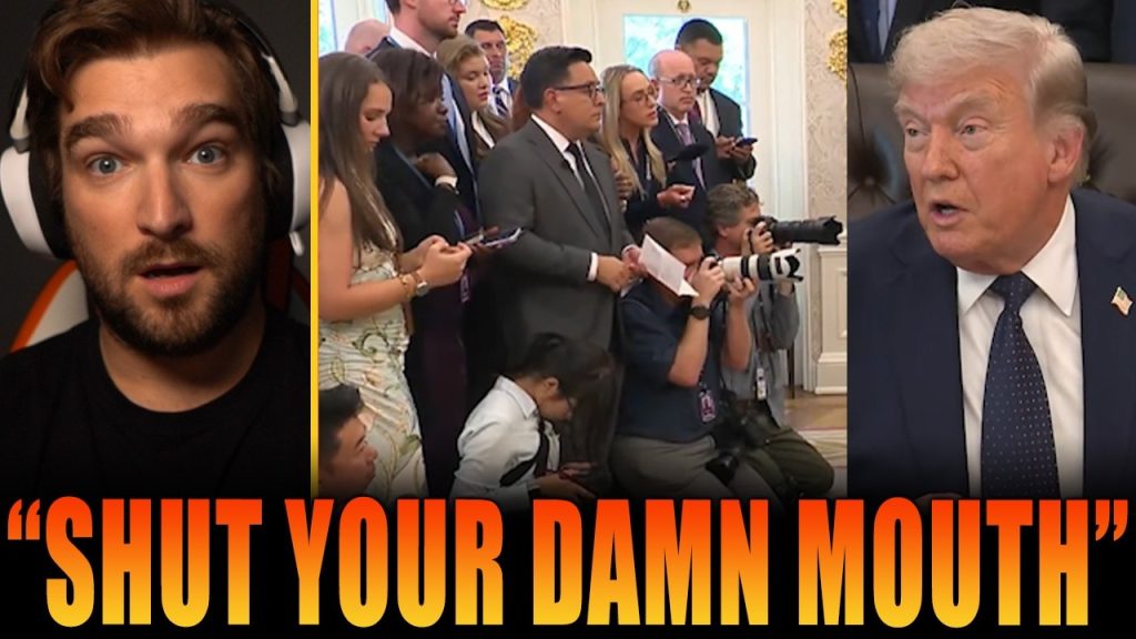 Reporter YELLS at Trump and Quicky FINDS OUT – This is Priceless