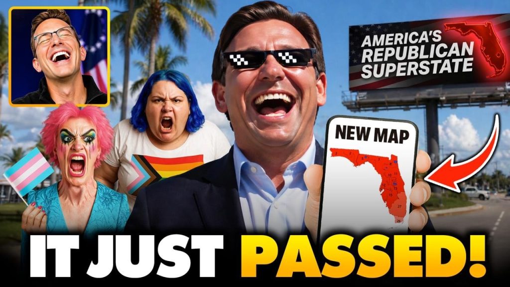 BREAKING: Florida Passes MASSIVE Red Map with HUGE GOP Gains | Libs SCREAM on State House Floor