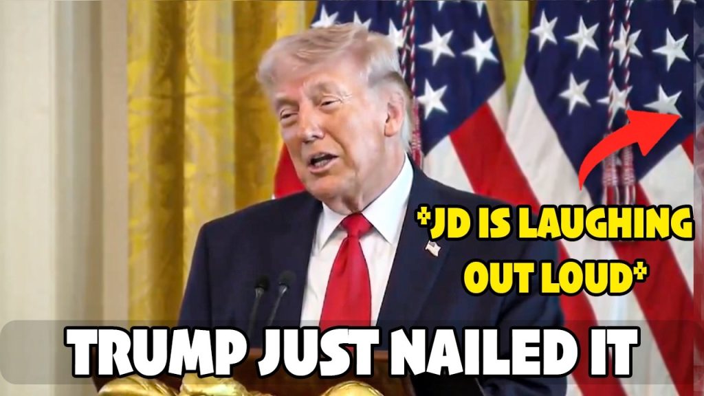 Trump Just Joking With JD Vance and Makes Everyone BURST Into Laughter