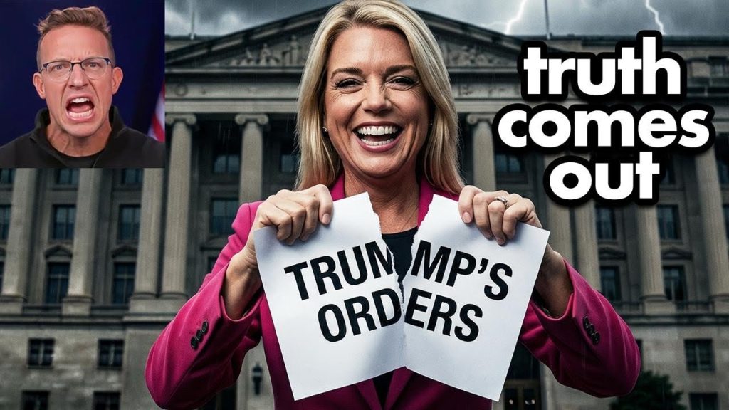 I Just Found Out The TRUTH About Pam Bondi From INSIDE the DOJ…