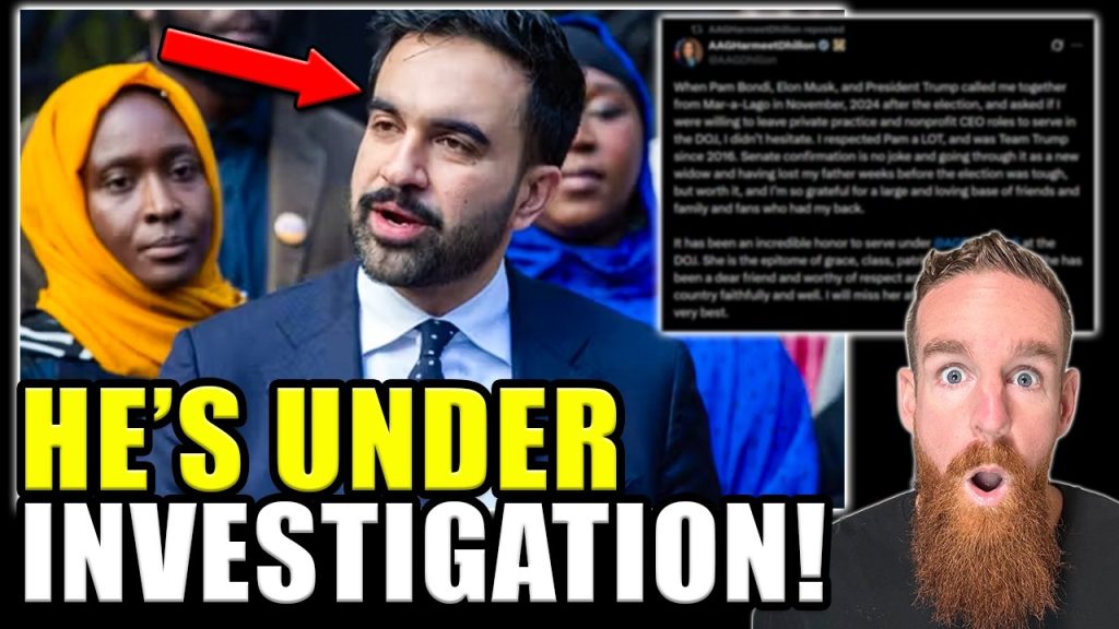 Mamdani Didn’t See This Coming… Trump’s DOJ Just Stepped In