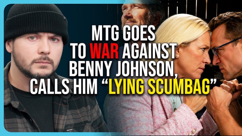 MTG GOES TO WAR Against Benny Johnson, Calls Him “LYING SCUMBAG” Over Thomas Massie