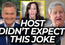 Host Can’t Stop Laughing at Republican’s Perfect Kamala Joke