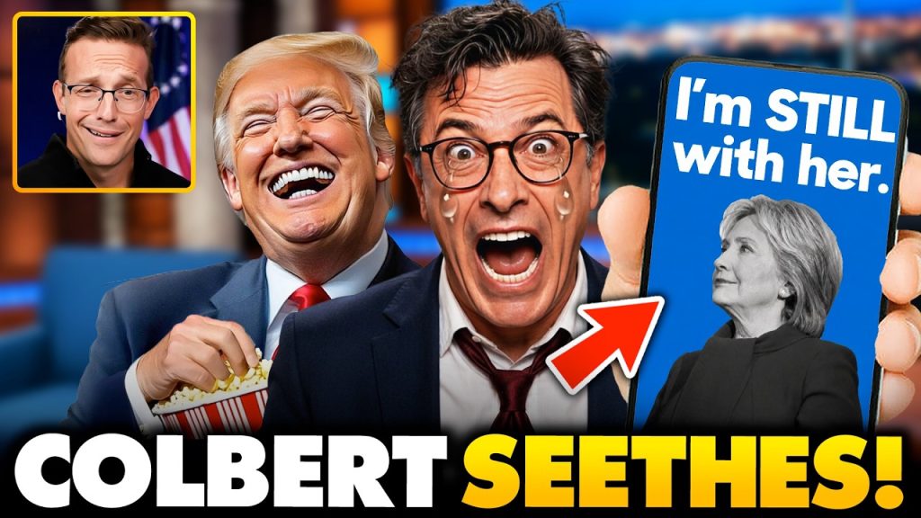Colbert Has Total Mental Breakdown On TV as Show ENDS, Cries Over Hillary Loss