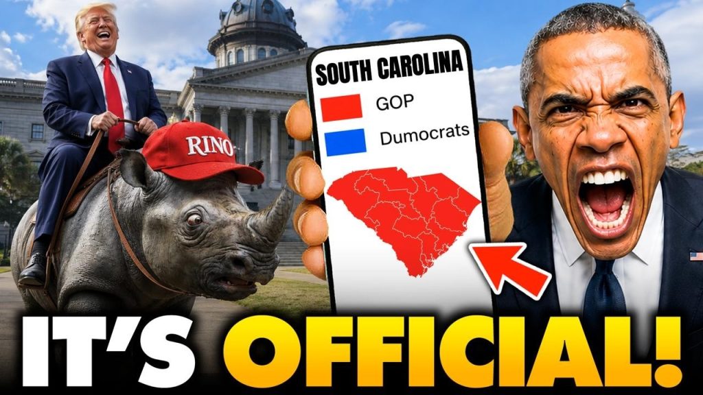 Obama in Pure PANIC Attack as South Carolina Just PASSED New Map to ELIMINATE ALL Democrats