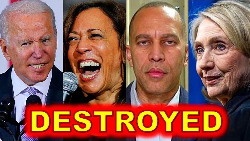 Joe Biden, Hillary Clinton, Kamala Harris & Hakeem Jeffries GOT What they DESERVE…..