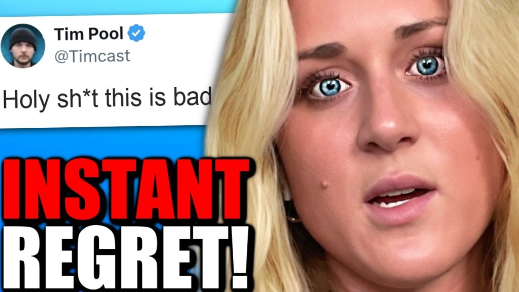 Riley Gaines PANICS After Tim Pool EXPOSES Her in BRUTAL TWIST!