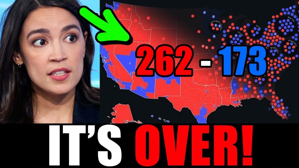 You won’t believe the latest HOUSE MAP! It’s Over for the Dems