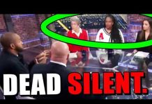 Watch the room go DEAD SILENT after Leftist lets the truth SLIP.