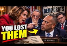 Pelosi SCREAMS as Democrats THREATEN Hakeem Jeffries… Then FALLS for Mike Johnson’s TRAP!